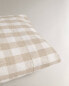 Фото #7 товара Checked pillowcase