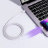 Фото #6 товара Kabel przewód do iPhone USB-C - Lightning 20W 1.2m biały