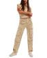 Women's Can't Compare Mid-Rise Slouch Pants Коричневый, XL - фото #1