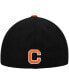 ფოტო #5 პროდუქტის Men's Black, Orange Clemson Tigers Team Color Two-Tone Fitted Hat