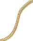 Фото #3 товара Circle Braided Bracelet in 14k Gold