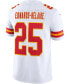 Фото #2 товара Men's Clyde Edwards-Helaire White Kansas City Chiefs Vapor Limited Jersey