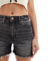 Фото #5 товара Wrangler cowboy denim shorts in washed black