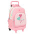 Фото #1 товара Школьный рюкзак с колесиками BlackFit8 Globitos 33 x 45 x 22 cm Розовый