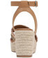 Фото #3 товара Women's Cecilliaa Strappy Woven Wedge Sandals, Created for Macy's