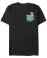 Фото #1 товара Toy Story Men's Aliens Group Left Chest Short Sleeve T-Shirt