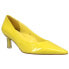 Фото #2 товара VANELi Sada Kitten Heels Womens Yellow Dress Casual 308071