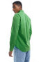 Фото #6 товара Polo Ralph Lauren icon logo twill shirt slim fit in mid green