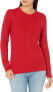 Фото #3 товара Amazon Essentials Women's Cable Knit Pullover with Long Sleeves and Crew Neck, Available in Plus Sizes