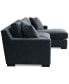 Фото #9 товара Marristin 121" 2-Pc. Fabric Chaise Sectional, Created for Macy's