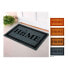 Doormat EDM Grey 60 x 40 cm