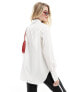 In The Style cotton poplin shirt in white 34 - фото #7