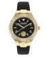 Фото #1 товара Часы Versace Vittoria Black Leather 38mm