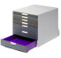 Фото #4 товара Durable Varicolor 7 - Grey - Multicolour - C4 - A4 - 7 drawer(s) - 280 mm - 356 mm