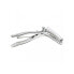 Фото #1 товара Anal Speculum with 2 Spoons Chrome-Silver