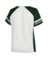 Фото #3 товара Women's White, Green Green Bay Packers Plus Size Color Block T-shirt
