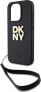 DKNY DKNY Wrist Strap Stock Logo - Etui iPhone 15 Pro (czarny)