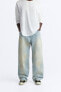 Faded baggy-fit jeans
