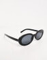 Фото #4 товара AJ Morgan oval sunglasses in black