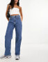 Cotton:On loose straight leg jeans in blue Meerblau, 32 - фото #2