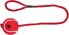 Фото #1 товара Игрушка для собак TRIXIE Плетеный теннисный мячик на веревочке 6.5/50см