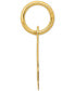 ფოტო #2 პროდუქტის 14k Gold Charm, Small Script Initial Charm