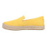 Фото #3 товара TOMS Carolina Platform Espadrille Slip On Womens Yellow Flats Casual 10020696T-