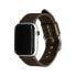 Фото #5 товара dbramante1928 Bornholm - Watch Strap 44mm - Dark Brown/Silver - Strap - Smartwatch - Brown - Apple - Apple Watch SE and Series 1-8 - Leather