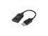 Фото #6 товара Активный адаптер SIIG DisplayPort to HDMI, 10.55" 1 x DisplayPort Male - 1 x HDMI Female, черный, 1.44 унции, 3 года гарантии