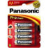 Panasonic 1x4 LR6PPG - Single-use battery - Alkaline - 1.5 V - Blue - Red - White - 14.5 mm - 14.5 mm