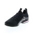 Фото #4 товара Puma Axelion Marble 37719702 Womens Black Canvas Athletic Running Shoes