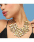 ფოტო #2 პროდუქტის Women's Cluster Flora Statement Necklace