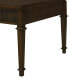 Martha Stewart Kenna 44" Fluted 2-Drawer Wood Coffee Table