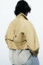 Фото #5 товара Короткая куртка-тренч ZARA