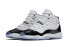 Фото #4 товара Jordan Air Jordan 11 concord 耐磨减震防滑 高帮 复古篮球鞋 男女同款 黑白 / Кроссовки Nike Air Jordan 11 Retro Concord (2018) (Белый, Черный)