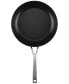 Фото #9 товара Hard-Anodized Induction Frying Pan with Lid, 10", Matte Black