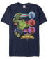 Marvel Men's Gamerverse Hulk Jump Contest Of Champions, Short Sleeve T-Shirt Синий, L - фото #1