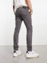 Lee Malone skinny fit jeans in washed black