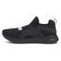 Фото #3 товара Puma Softride Rift Breeze Walking Mens Black Sneakers Athletic Shoes 19506701