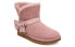 UGG Suede Mini Bow 1106542-PCRY Cozy Boots