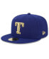 Фото #3 товара Men's Royal Texas Rangers 2024 Gold Collection 59FIFTY Fitted Hat