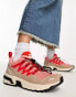 Фото #1 товара Salomon ACS+ OG trainers in natural shortbread and poppy red