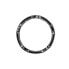 Timeless black ring made of Catene SATX250 steel