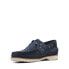 Фото #4 товара Clarks Durleigh Sail 26164454 Mens Blue Loafers & Slip Ons Boat Shoes