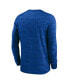 ფოტო #4 პროდუქტის Men's Royal Los Angeles Rams Velocity Athletic Stack Performance Long Sleeve T-shirt