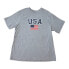 Фото #1 товара Member's Mark Adult Unisex Relaxed Fit Crew Neck Short Sleeve Americana Tee