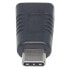 Фото #6 товара Manhattan USB-C to Mini-USB Adapter - Male to Female - 5 Gbps (USB 3.2 Gen1 aka USB 3.0) - SuperSpeed USB - Black - Lifetime Warranty - Polybag - USB C - USB Mini-B - Black
