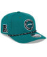 Фото #1 товара Men's Green New York Jets 2024 Sideline 9SEVENTY Stretch-Snap Hat