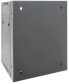 Фото #5 товара Intellinet Network Cabinet - Wall Mount (Double Section Hinged Swing Out) - 15U - Usable Depth 425mm/Width 540mm - Black - Assembled - Max 30kg - Swings out for access to back of cabinet when installed on wall - 19",Parts for wall install (eg screws/rawl plugs) not