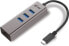 Фото #1 товара HUB USB I-TEC 1x RJ-45 + 3x USB-A 3.0 (C31METALG3HUB)